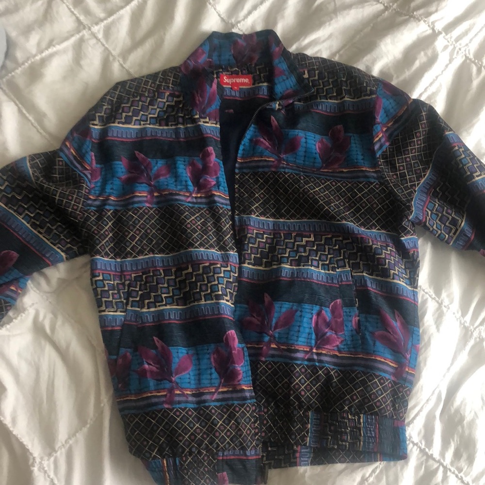 Supreme Silk Floral Bomber jacket